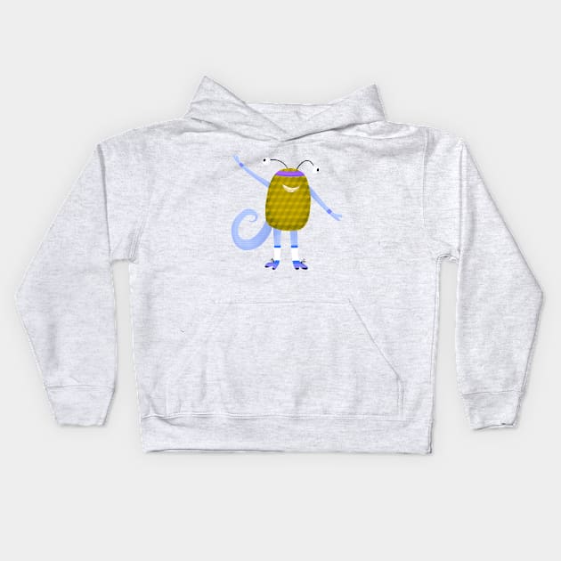 The Mustard Joe Kids Hoodie by wildrvdesigns